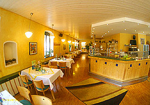 Ansicht Restaurant Weißer Hirsch Hohnstein